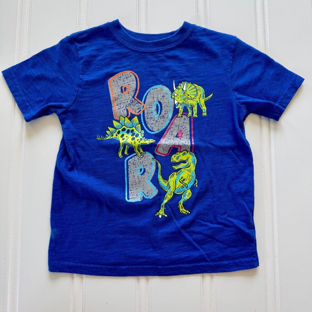 4/$10 - Garanimals Dinosaur "Roar" Toddler Boys T Shirt | 4T